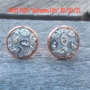💜 🎉🎊 HOST PICK! "Crop Circle" Stud Earrings
